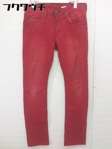 ◇ Lee Lee Stretch Pants Size S Red Men's