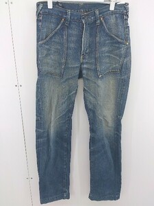 ◇ Lee Wash processing denim jeans pants size 30 indigo -based men's