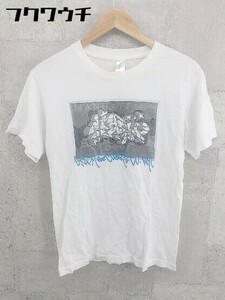 ◇ CHARI &amp; CO Chariandko Short Sleeve T -shirt cut -and -sized S White Men