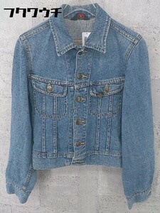 ◇ LEE Lee Long Sleeve G Jandenim Jacket Size XS Indigo Ladies