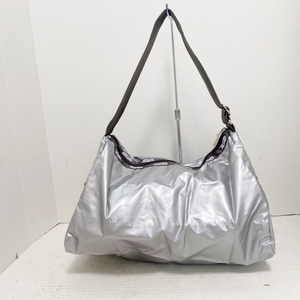 LeSport Sack LESPORTSAC Shoulder Bag -Chemical Fiber Gray x Dark Gray Lame Beauty Bag
