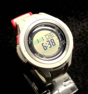 Aqualung Calm Calm White/Pink Solar Rechargeable Digital Compass Power Confirmation Used