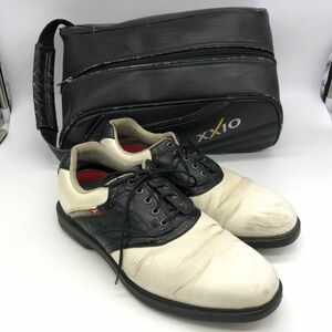 [22026] TOURSTAGE Tour Stage Golf Shoes 24.5㎝ XXIO Zexio Shoes Case Golf Men Used goods 80 size