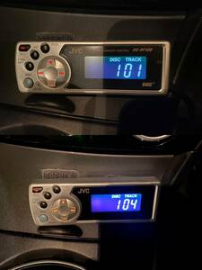 Rare Victor JVC CH-X100 CD changer 12 pieces 12V 12V Disc FM Radio Modulator KS-RF100 Magazine remote control