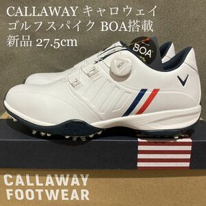 [New] Callaway CALLAWAY 27.5cm Golf shoes BOA