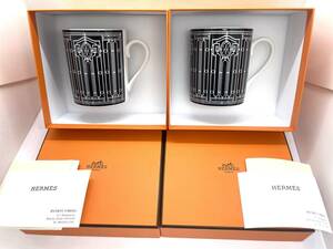 [Unused storage] HERMES Hermes Mug Cup H-DECO H Deco 2 With Set Box