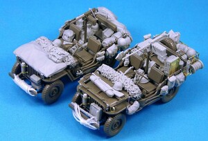 Legend LF1245 1/35 Willys MB Cargo Set (2 cars)