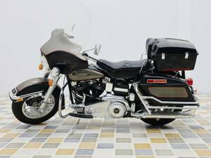 △ ｜ Big Scale 1/6 Harley Davidson FLH Classic ｜ TAMIYA Tamiya Model ｜ Black Special Completion Plastic Model ■ N7387