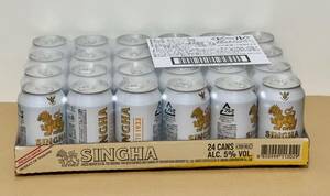 ★ SINGHA (Singha) Beer can Pilsner Thai 330ml x 24 bottles