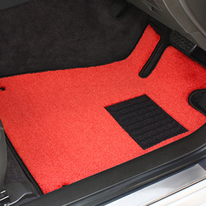Floor mat Deluxe Type Victory Red Subaru Justy H28/11-