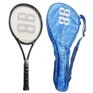 Rare product Black Burn DS107 G3 [Gut up] Black Burn DS107 (G3) Hard tennis racket double stranged double string