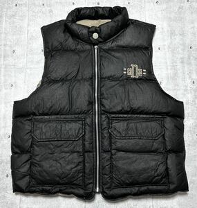 SANTAFE Down Vest Nylon Best Embroidery Logo Feather protection Santa Fe Black solid material fast 3495