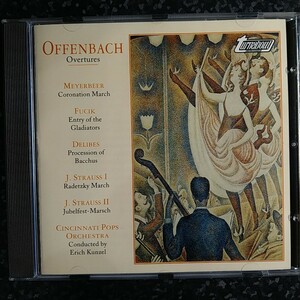 B (CARLTON) Cancelel Offenback Overture Collection KUNZEL Offenbach Overtures