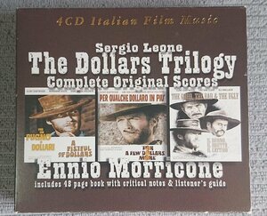[4cd Recording Arts 4x001] ENNIO MORRICONE / Sergio Leone: The Dollars Trilogy (Complete ORIGINAL SCORES)