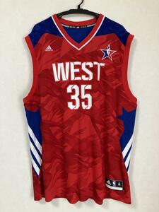 [Rare] NBA Kevin Durant 2013 ALL-STAR All-Star ★ Adidas Adidas Uniform Jersey Basketball Shirt XL