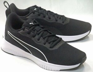 Free Shipping PUMA Puma Flyer Flex Running Shoes Black/White 27.5cm Walking Jogging Sneakers