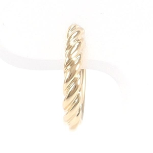 4 ° C K18PG earring (one ear) Total weight about 1.5g used beautiful goods Free shipping ☆ 0315