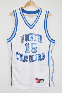 [NCAA / USED] University of North Carolina Authentic Jersey (#15) [NIKE / Nike] North Carolina Vince Carter Authentic Jersey
