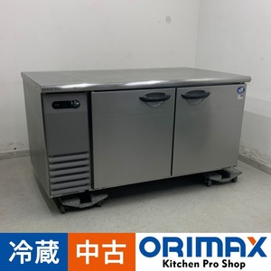 [Used] A07450 refrigerated cold table/Pass through Panasonic SUR-GP1591B 100V width 150cm depth 90cm [for kitchen] [warranty] [Sales office stop] P