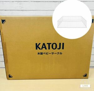 1 yen ~ Katoji Wooden Baby Circle DX 63303 White