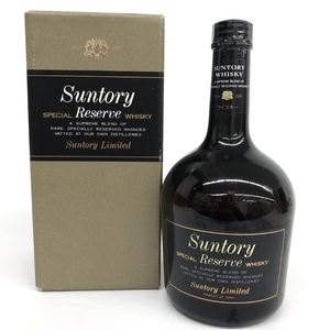 ■ Shipment only to address in Tokyo ■ Unopened/age confirmation required ◆ Suntory Special Reserve Limited Suntory Special Reserve Whiskey ◆ Sake