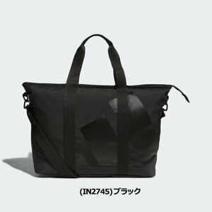 [Price 9,350 yen] Adidas Golf Tote Bag (IHS22-in2745 Black) Baldo Dogo with new price tag 2024 New work [adidas golf genuine]