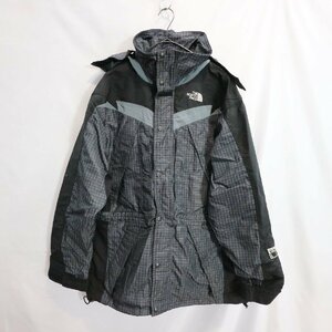 SALE ////// THE NORTH FACE North Face EXTREME LIGHT Fooded Jacket Cold Black x Charcoal Gray (Men's M) M4011