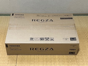 [Unopened items] Toshiba ☆ Hybrid Automatic Recording 4K Regza Blu-ray ☆ TOSHIBA ☆ DBR-4KZ200 ☆ 2TB