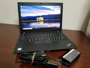 330 Lenovo ThinkPad X280 Core i5 8th generation (8350U) ◆ RAM8GB ◆ Super high -speed M.2 SSD256GB ◆ 12.5 inch FULL HD Win10 Office2021 PC Laptop