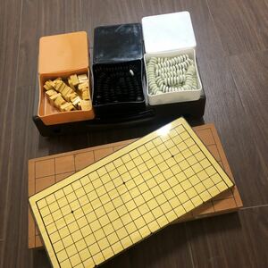 1018 Hakuei magnet double board shogi set Go set board game