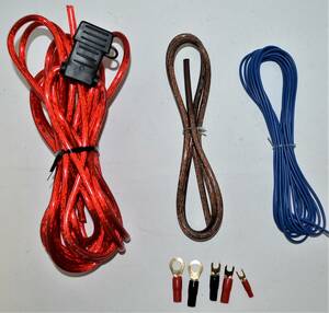 1 yen ~ New / unstated, 10g power cable 6m, Huzholder -Connected / Set