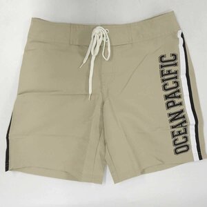 [Used / unused] Ocean Pacific Boat Shorts Surf Pants 11 Beige Ocean Pacific Swimwear