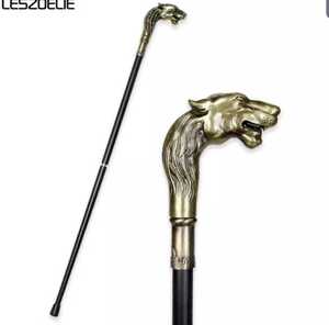 Lion Stuck Stick Animal Care Stylish Bronze Luxury ZCL437
