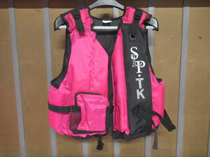 SLP-TK Life Jacket Pink Paddling Kayak Fishing Outdoor Kazo City Storage and Management L0123D