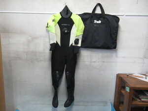 MOBBY ‘S Mobies Dry Suit Length Approximately 141㎝ Boot size 23㎝ Diving Management 6Y0206P-C03