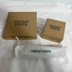 (Not for sale) Cathay Pacific Aerial Memories Portable Tableware Cathay Feasta Cathay Pacific Airways