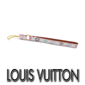 [Beautiful goods] Louis Vuitton mobile strap dragon Note Telephnne France made Bron White Multicolor Box Saving Bag AP8816 [One -shot immediately]