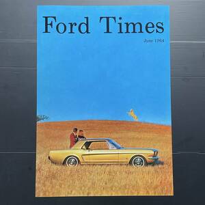 Poster ★ 1965 Ford Mustang Coupe (Gold) Advertising Poster#7 ★ Ford Mustang/Mustang/FOMOCO/Fastback
