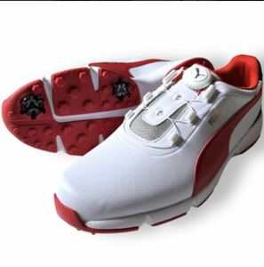 Free Shipping ◆ New ◆ Puma PUMA GOLF Fusion Disc Spike Shoes ◆ (28.0) ◆ 192226-03 ◆ Golf shoes