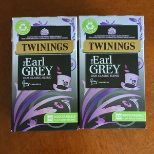 ★ TWINING EARL GREY 40 TEA BAGS Twining Earl Gray 40 Tea Back 100g 2 box set