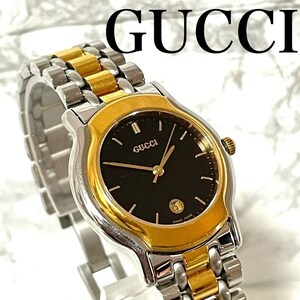 Operated Gucci Gucci Date Combination Color Watch Black Dial