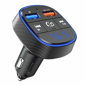 [Unused translated] TOZATT [Japanese specialized version] FM transmitter Bluetooth QC3.0 Fast charge Han ... _C_806