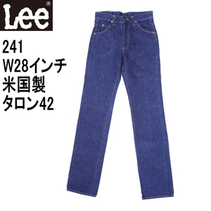 Lee Lee Denim Jeans Men's casual US -made W28 inch hemming free