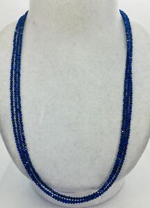 New, lapis lazuli, triple necklace