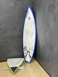 Handcrafted short board 6.2 feet 19x2 3/8 Surfboard sports supplies /65321