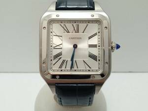 CARTIER / SANTOS Dumont XL WSSA0032 / 378519BX Approximately 20cm Box Passing Clock Store can be received