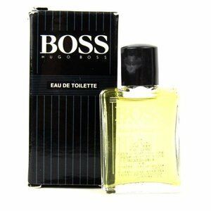 Hugobos perfume boss ode toe edt Almost unused mini bottle sample No capacity box Difficult box difficult men's HUGO Boss
