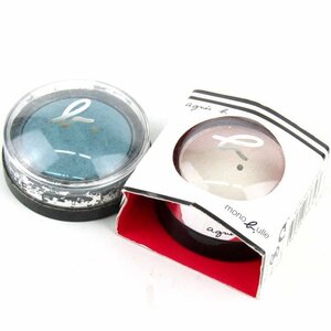 Anesba Eye Shadow Monovul 928/344 Ladies with cosmetics and difficult box dirt AGNES B