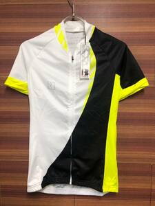HO986 Biemme 16ss STEM TWO JERSEY Cycle Jersey Lady WH/Yellow Yellow M