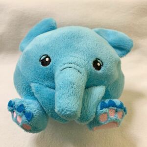 Elephant elephant stuffed animal ★ Korokoro Animals ★ width about 15cm &lt;B1
